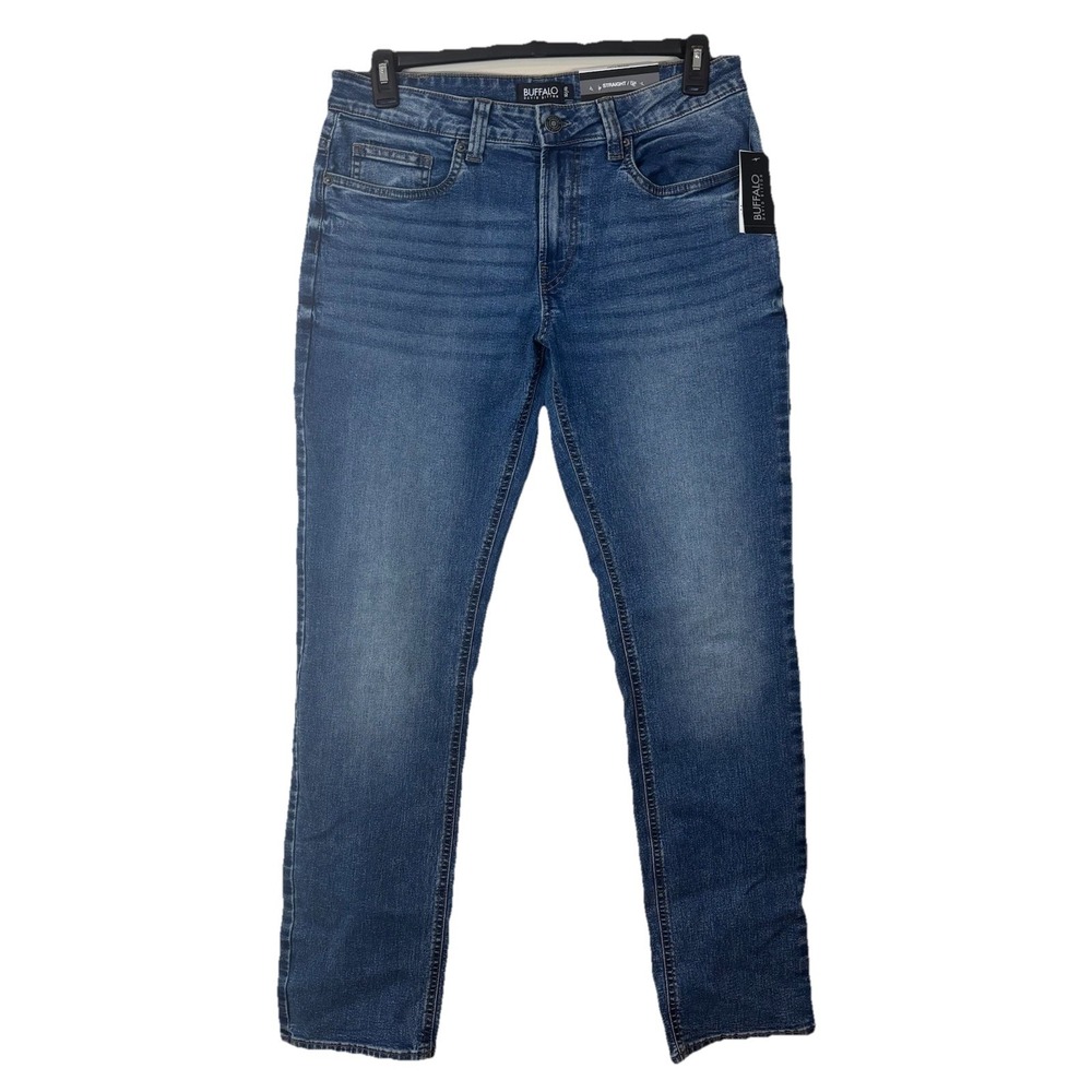 NWT Buffalo David Bitton Six Straight Stretch Jeans 32 X 32